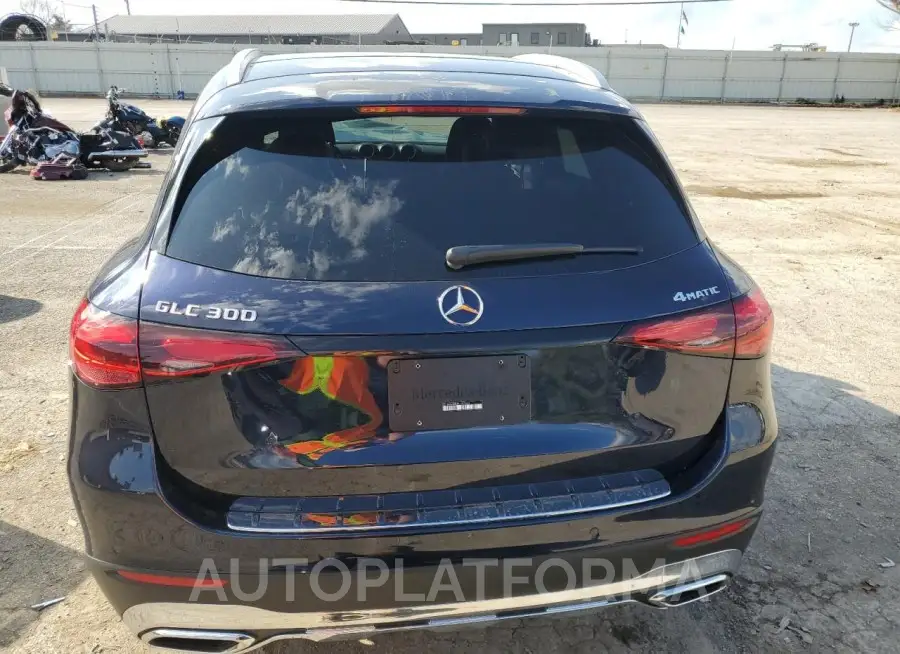 MERCEDES-BENZ GLC 300 4M 2024 vin W1NKM4HB2RU037494 from auto auction Copart