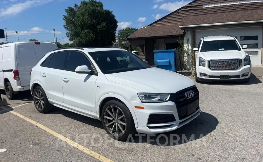 AUDI Q3 PREMIUM 2018 vin WA1JCCFS5JR034416 from auto auction Copart