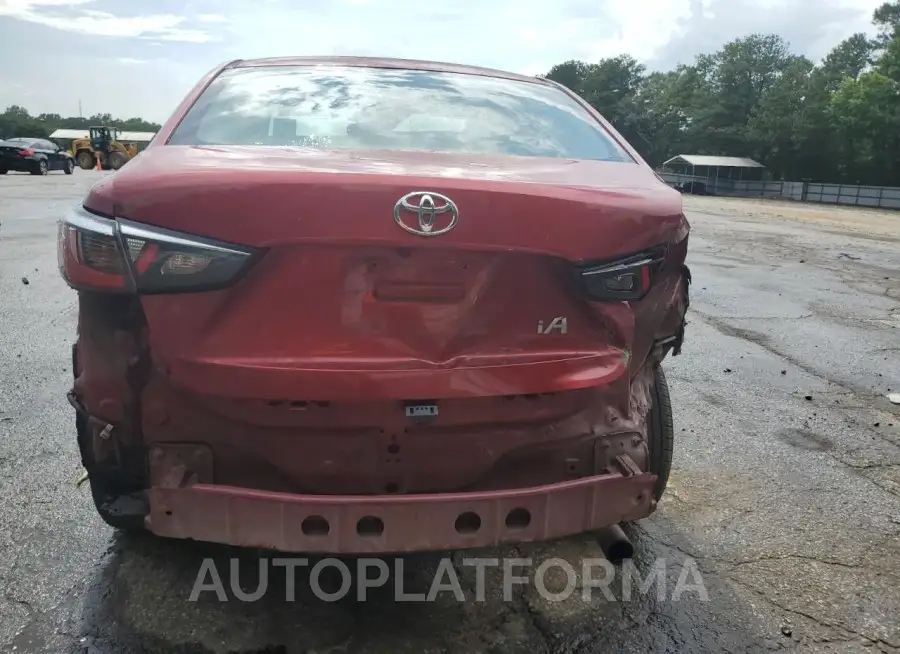 TOYOTA YARIS IA 2018 vin 3MYDLBYVXJY322965 from auto auction Copart