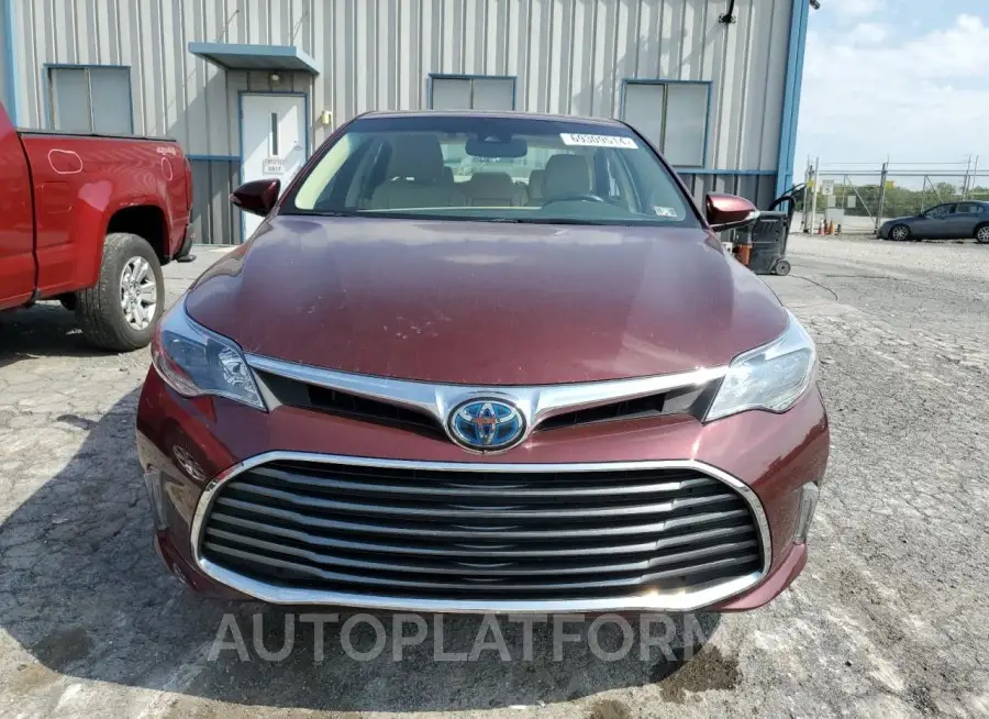 TOYOTA AVALON HYB 2017 vin 4T1BD1EB3HU057211 from auto auction Copart