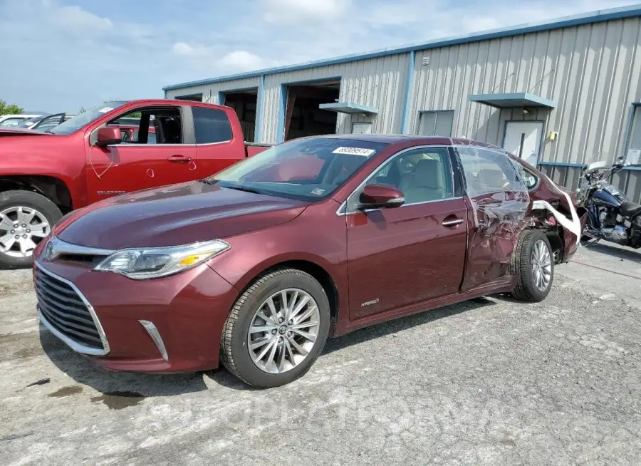 TOYOTA AVALON HYB 2017 vin 4T1BD1EB3HU057211 from auto auction Copart