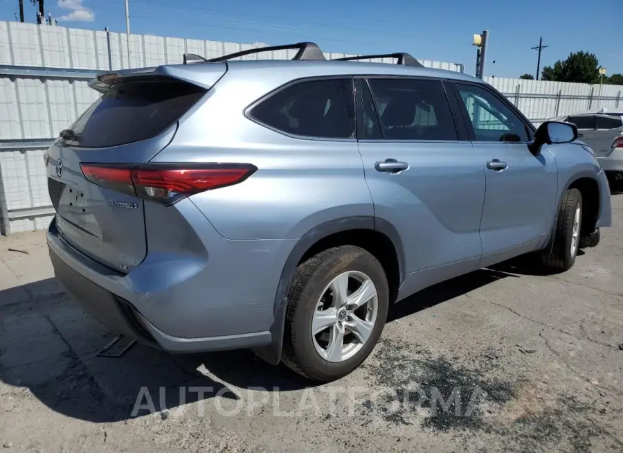 TOYOTA HIGHLANDER 2022 vin 5TDBBRCH8NS072528 from auto auction Copart