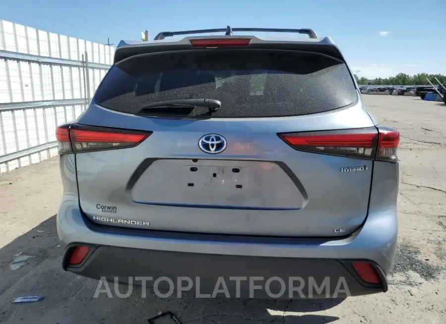 TOYOTA HIGHLANDER 2022 vin 5TDBBRCH8NS072528 from auto auction Copart