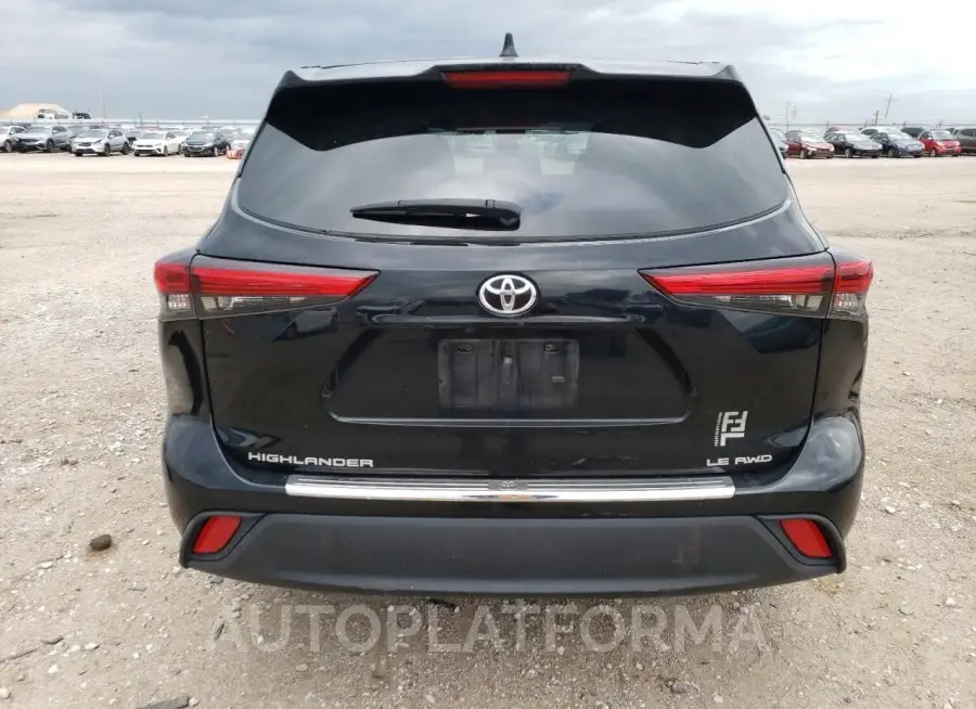 TOYOTA HIGHLANDER 2020 vin 5TDBZRBH4LS511556 from auto auction Copart