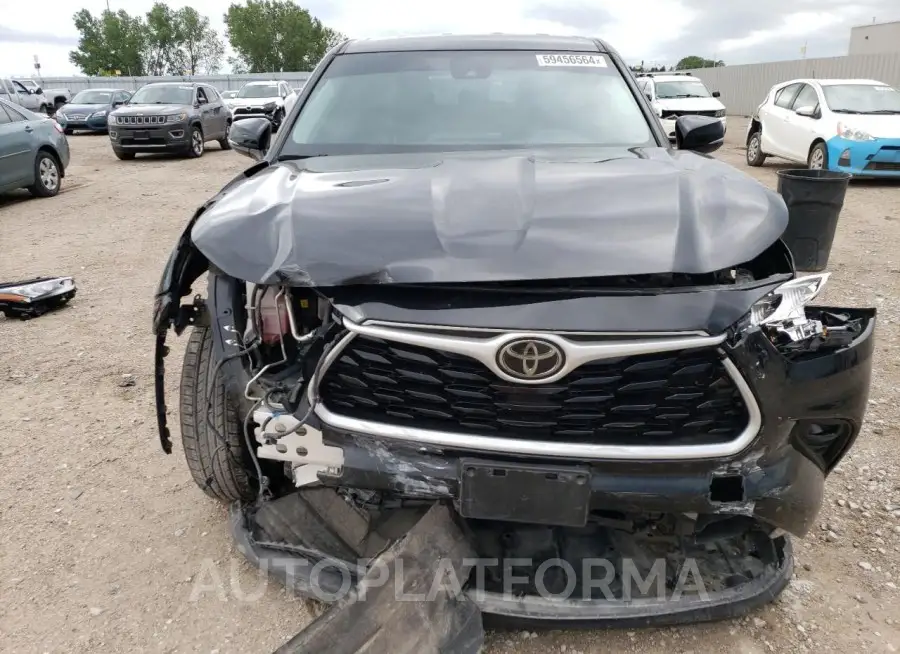 TOYOTA HIGHLANDER 2020 vin 5TDBZRBH4LS511556 from auto auction Copart