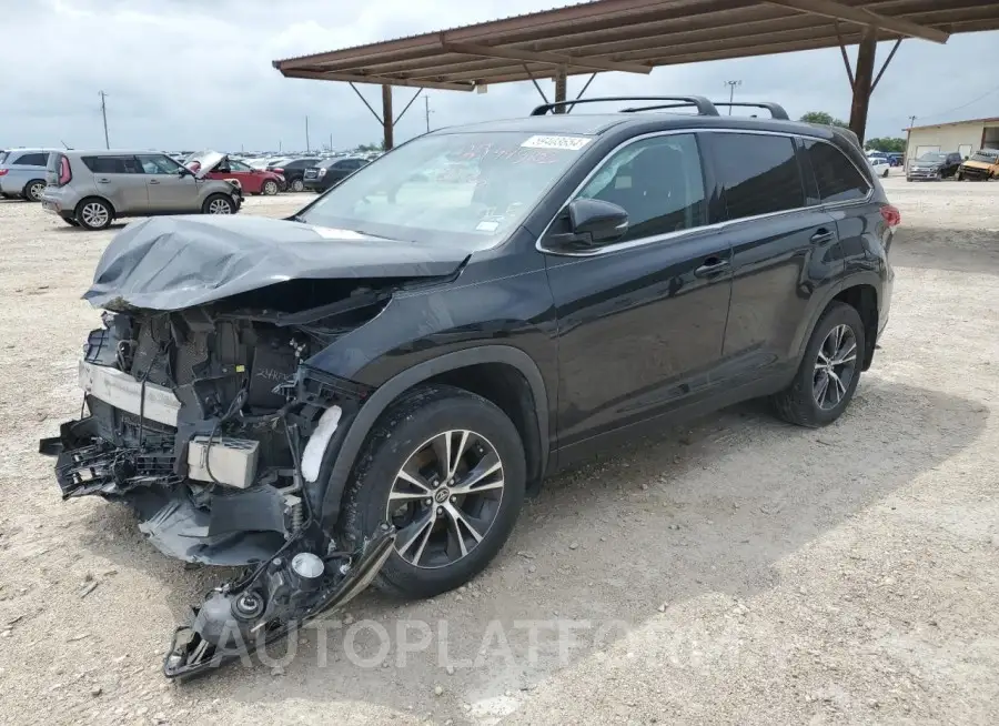 TOYOTA HIGHLANDER 2019 vin 5TDBZRFH0KS989319 from auto auction Copart