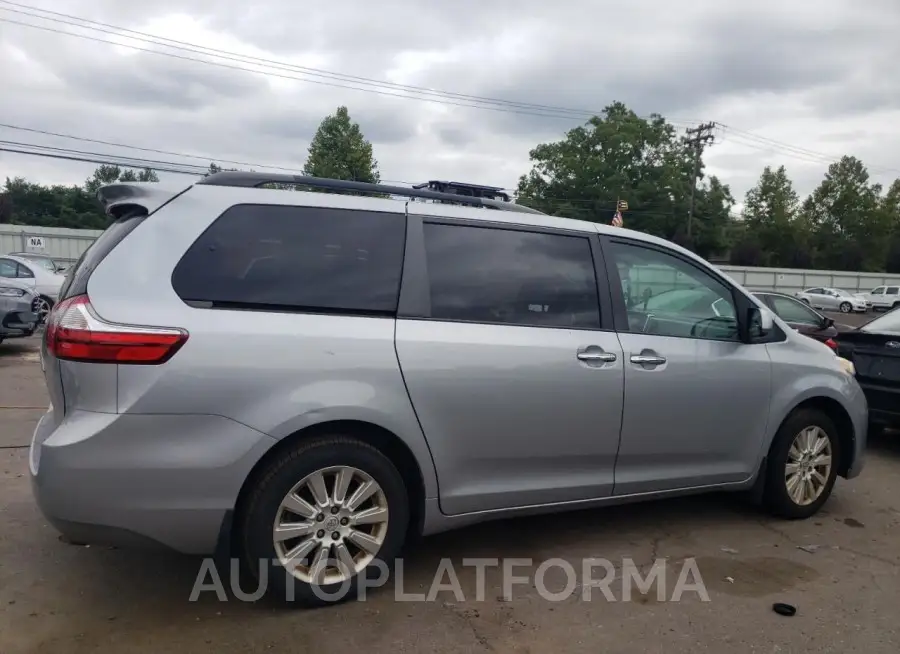 TOYOTA SIENNA XLE 2015 vin 5TDDK3DC4FS113800 from auto auction Copart