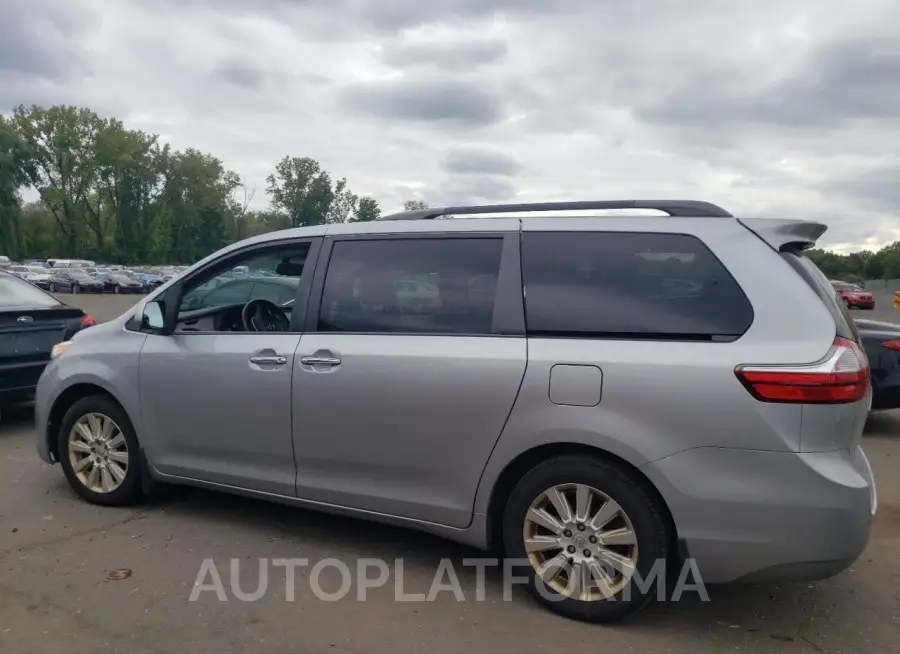 TOYOTA SIENNA XLE 2015 vin 5TDDK3DC4FS113800 from auto auction Copart