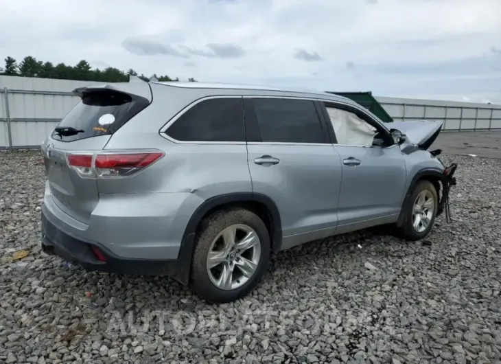 TOYOTA HIGHLANDER 2016 vin 5TDDKRFH0GS318706 from auto auction Copart