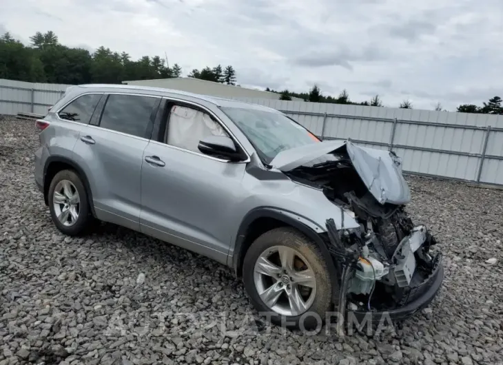 TOYOTA HIGHLANDER 2016 vin 5TDDKRFH0GS318706 from auto auction Copart