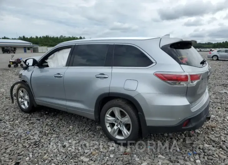 TOYOTA HIGHLANDER 2016 vin 5TDDKRFH0GS318706 from auto auction Copart