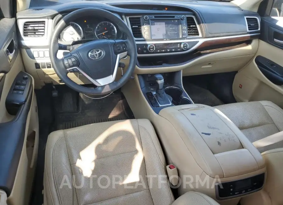 TOYOTA HIGHLANDER 2015 vin 5TDDKRFH1FS083411 from auto auction Copart