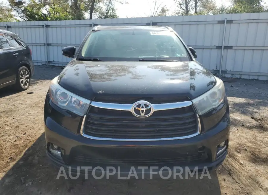 TOYOTA HIGHLANDER 2015 vin 5TDDKRFH1FS083411 from auto auction Copart