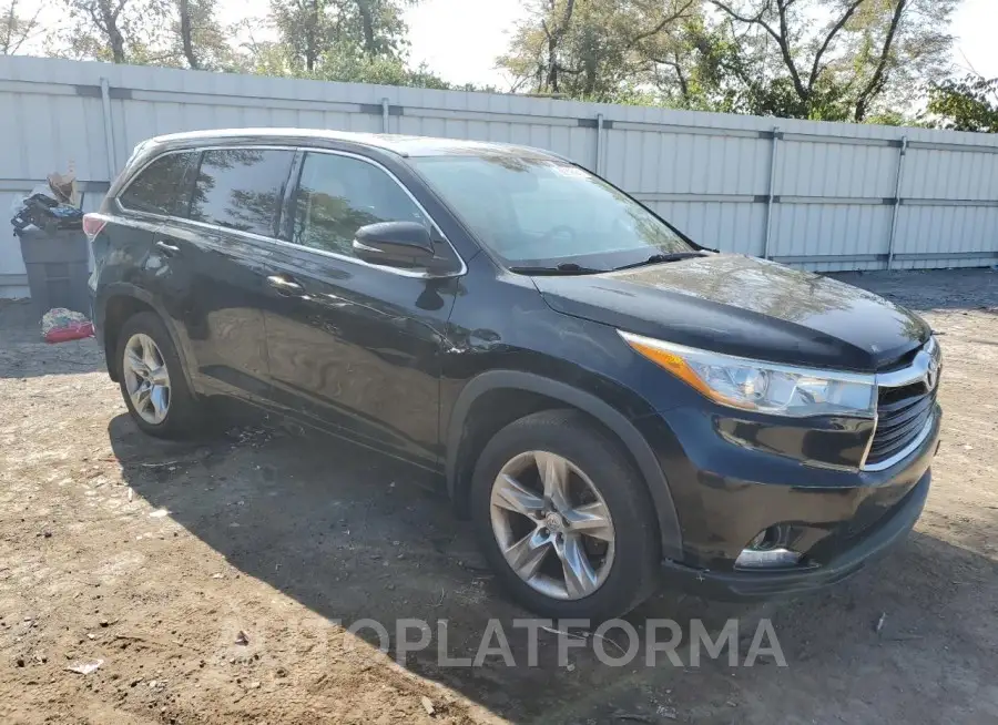 TOYOTA HIGHLANDER 2015 vin 5TDDKRFH1FS083411 from auto auction Copart