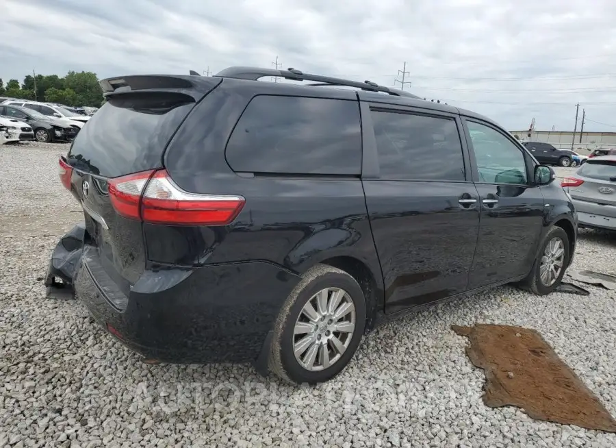 TOYOTA SIENNA XLE 2017 vin 5TDDZ3DC5HS185037 from auto auction Copart