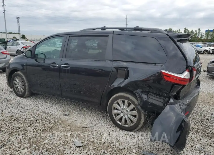 TOYOTA SIENNA XLE 2017 vin 5TDDZ3DC5HS185037 from auto auction Copart