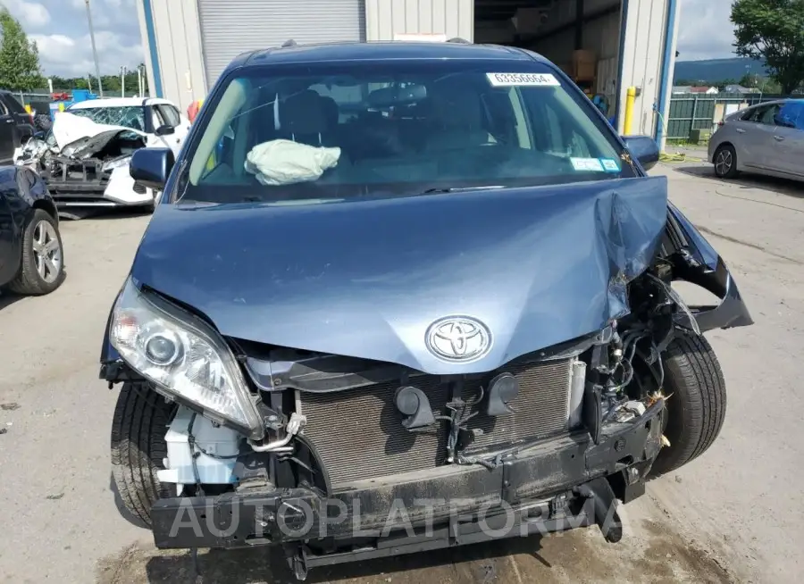 TOYOTA SIENNA XLE 2017 vin 5TDDZ3DC6HS183622 from auto auction Copart