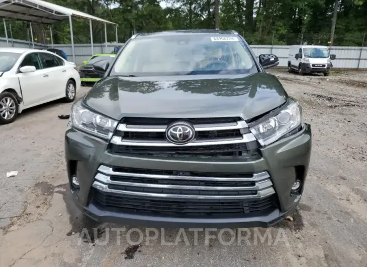 TOYOTA HIGHLANDER 2019 vin 5TDDZRFH2KS979108 from auto auction Copart