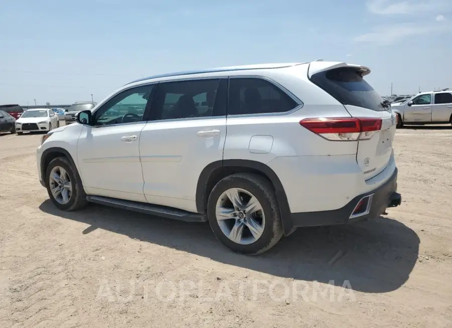 TOYOTA HIGHLANDER 2017 vin 5TDDZRFH8HS463456 from auto auction Copart