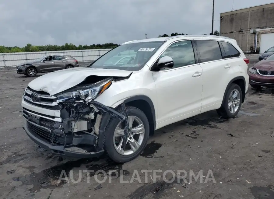 TOYOTA HIGHLANDER 2018 vin 5TDDZRFHXJS908883 from auto auction Copart