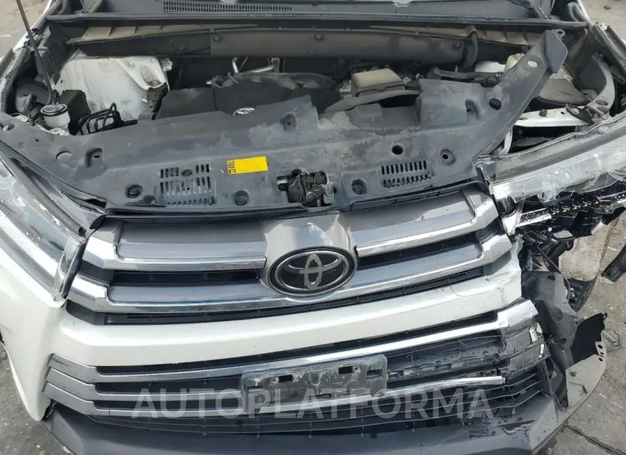 TOYOTA HIGHLANDER 2018 vin 5TDDZRFHXJS908883 from auto auction Copart