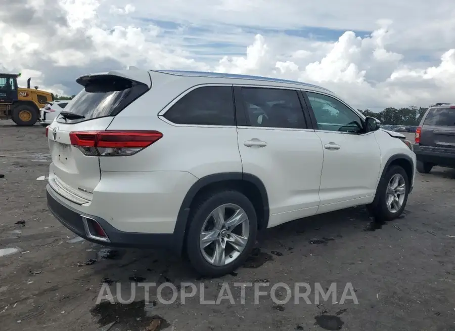 TOYOTA HIGHLANDER 2018 vin 5TDDZRFHXJS908883 from auto auction Copart