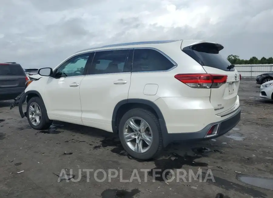 TOYOTA HIGHLANDER 2018 vin 5TDDZRFHXJS908883 from auto auction Copart