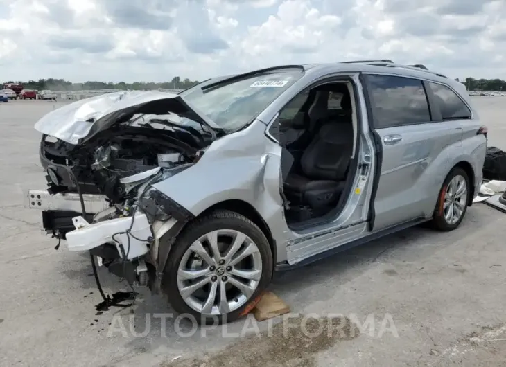 TOYOTA SIENNA LIM 2021 vin 5TDERKEC3MS065745 from auto auction Copart