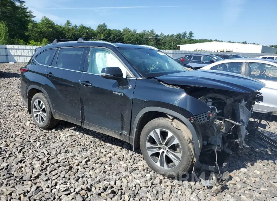 TOYOTA HIGHLANDER 2021 vin 5TDGBRCH5MS537402 from auto auction Copart