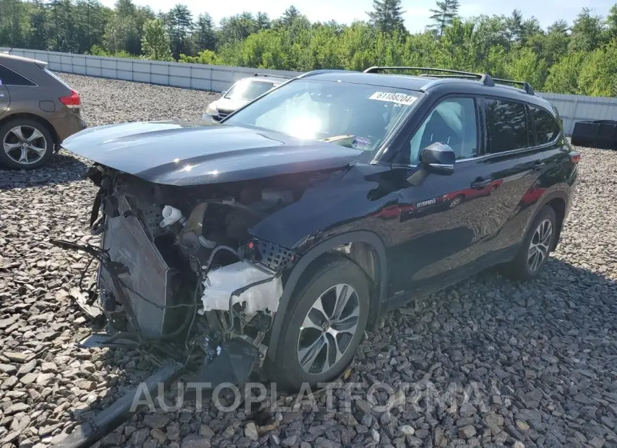 TOYOTA HIGHLANDER 2021 vin 5TDGBRCH5MS537402 from auto auction Copart