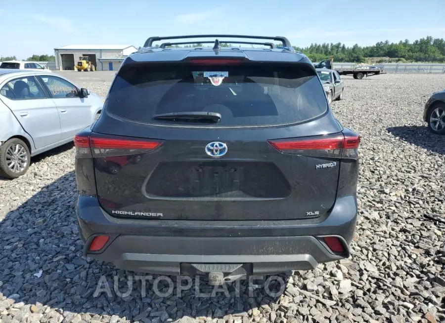 TOYOTA HIGHLANDER 2021 vin 5TDGBRCH5MS537402 from auto auction Copart