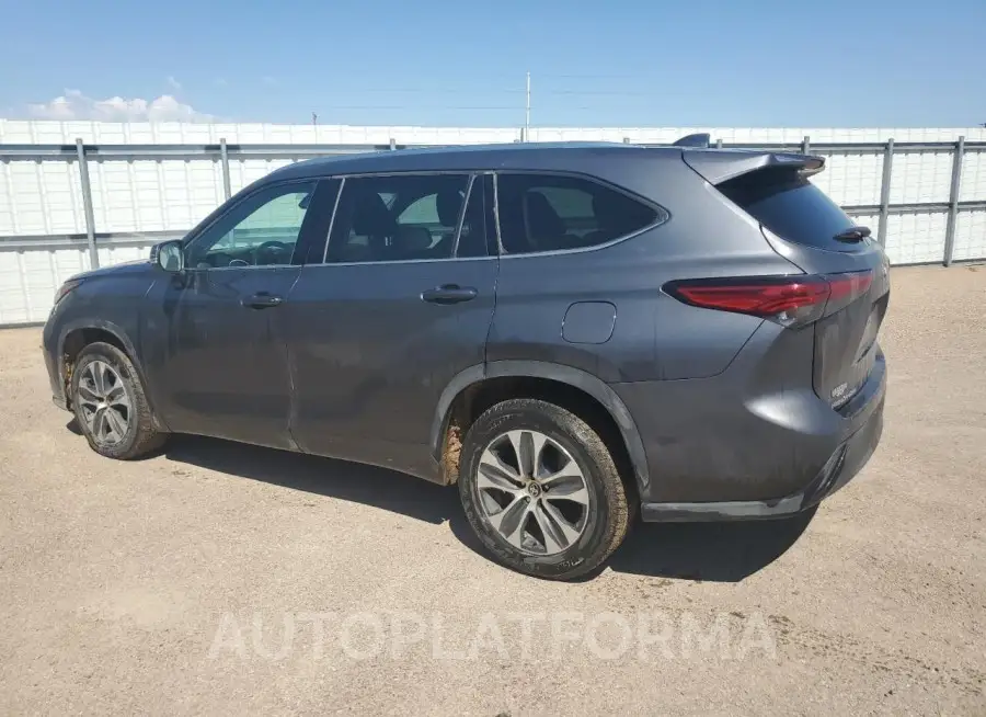 TOYOTA HIGHLANDER 2021 vin 5TDGZRAH3MS516336 from auto auction Copart