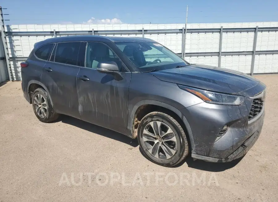 TOYOTA HIGHLANDER 2021 vin 5TDGZRAH3MS516336 from auto auction Copart