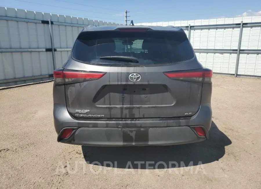 TOYOTA HIGHLANDER 2021 vin 5TDGZRAH3MS516336 from auto auction Copart