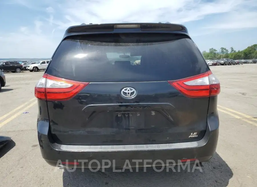 TOYOTA SIENNA LE 2015 vin 5TDJK3DC7FS096266 from auto auction Copart