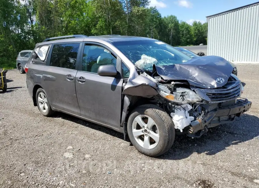 TOYOTA SIENNA LE 2016 vin 5TDKK3DC2GS706970 from auto auction Copart