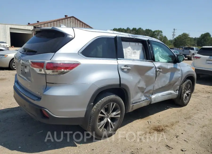 TOYOTA HIGHLANDER 2016 vin 5TDKKRFH7GS504234 from auto auction Copart