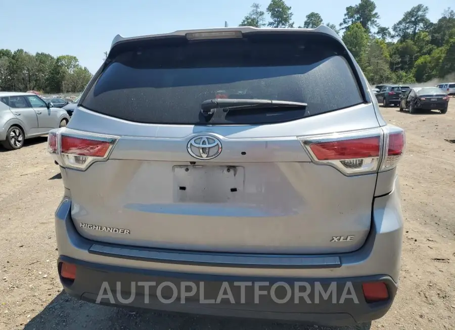 TOYOTA HIGHLANDER 2016 vin 5TDKKRFH7GS504234 from auto auction Copart