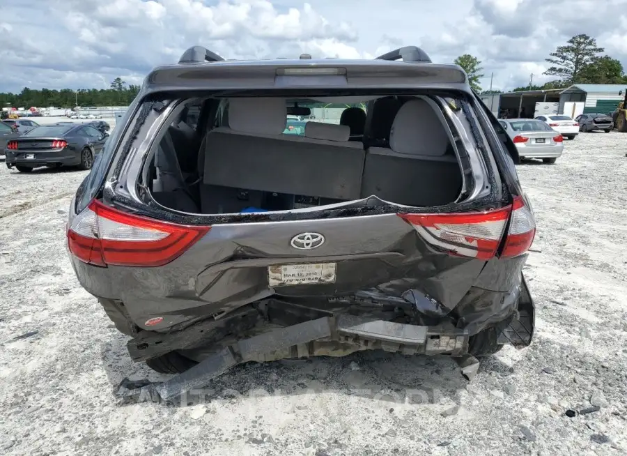 TOYOTA SIENNA LE 2017 vin 5TDKZ3DC3HS833093 from auto auction Copart