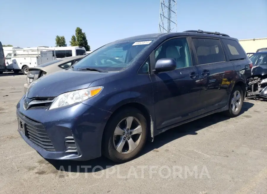 TOYOTA SIENNA LE 2020 vin 5TDKZ3DC9LS079156 from auto auction Copart