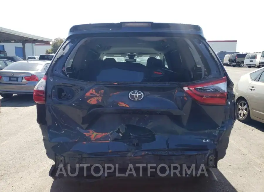 TOYOTA SIENNA LE 2020 vin 5TDKZ3DC9LS079156 from auto auction Copart