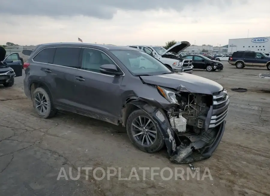 TOYOTA HIGHLANDER 2017 vin 5TDKZRFH1HS508504 from auto auction Copart