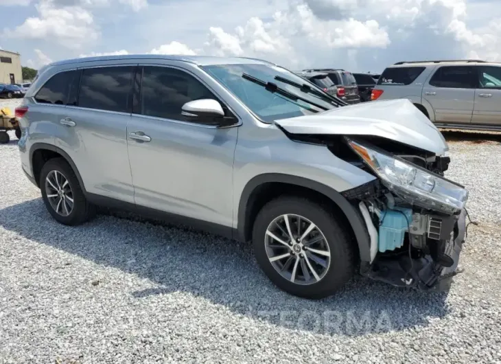 TOYOTA HIGHLANDER 2019 vin 5TDKZRFH2KS347037 from auto auction Copart