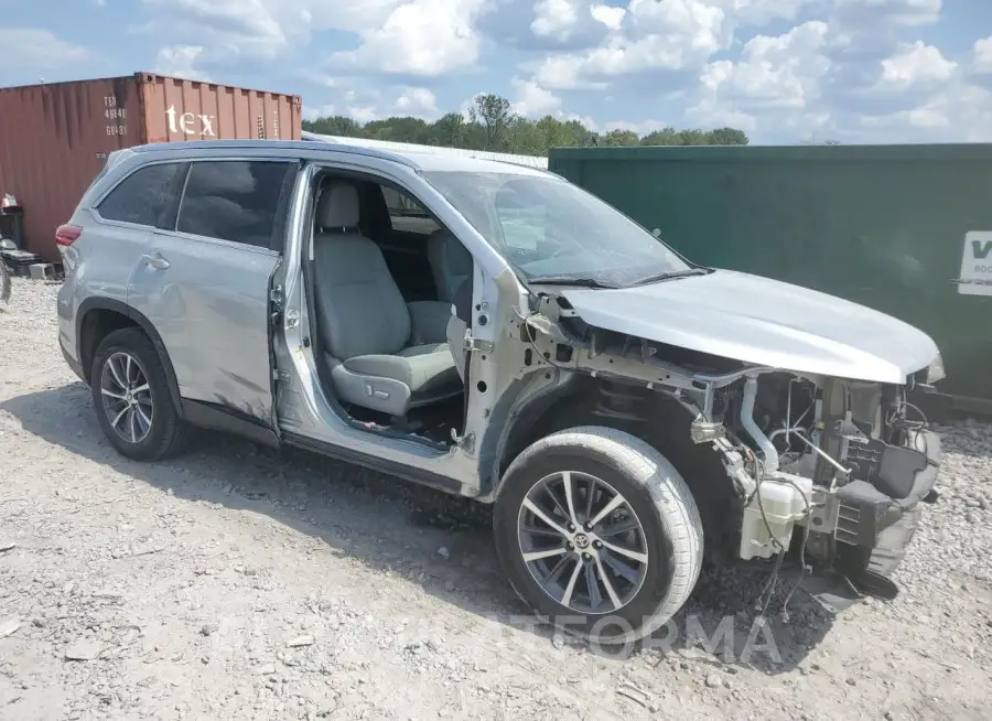 TOYOTA HIGHLANDER 2019 vin 5TDKZRFHXKS574220 from auto auction Copart