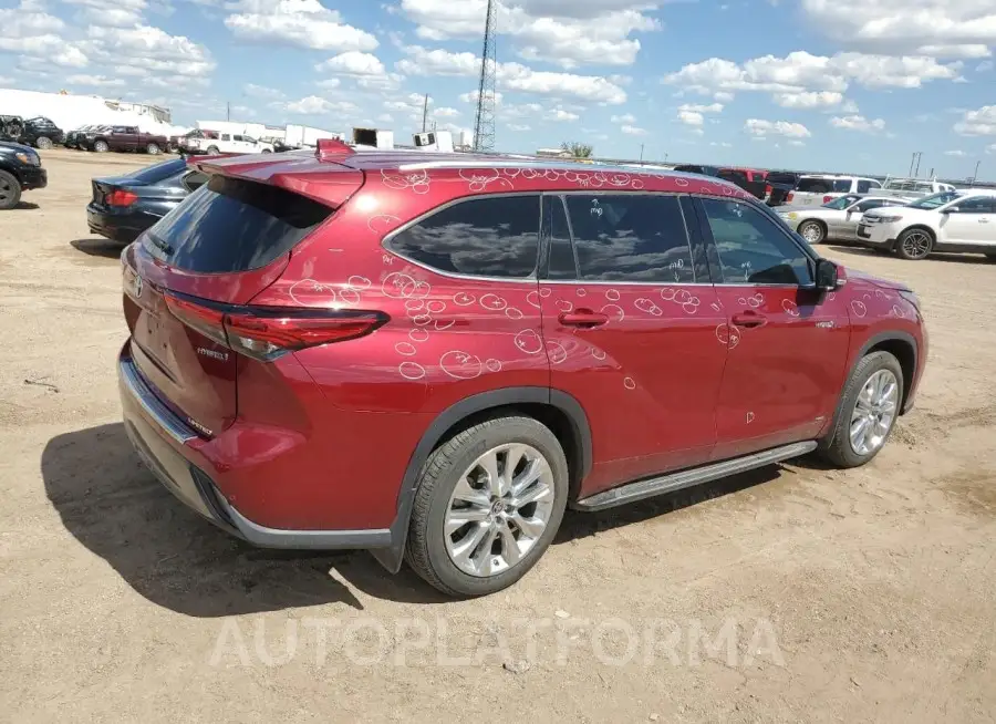 TOYOTA HIGHLANDER 2020 vin 5TDXBRCH3LS014295 from auto auction Copart