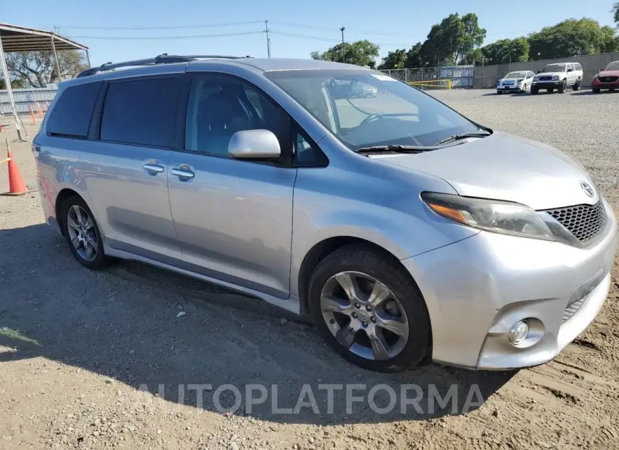 TOYOTA SIENNA SPO 2015 vin 5TDXK3DC9FS556327 from auto auction Copart