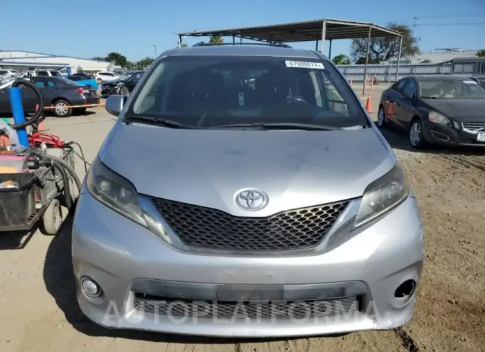 TOYOTA SIENNA SPO 2015 vin 5TDXK3DC9FS556327 from auto auction Copart