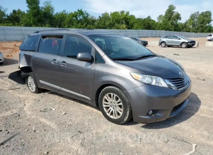 TOYOTA SIENNA XLE 2015 vin 5TDYK3DC2FS592459 from auto auction Copart