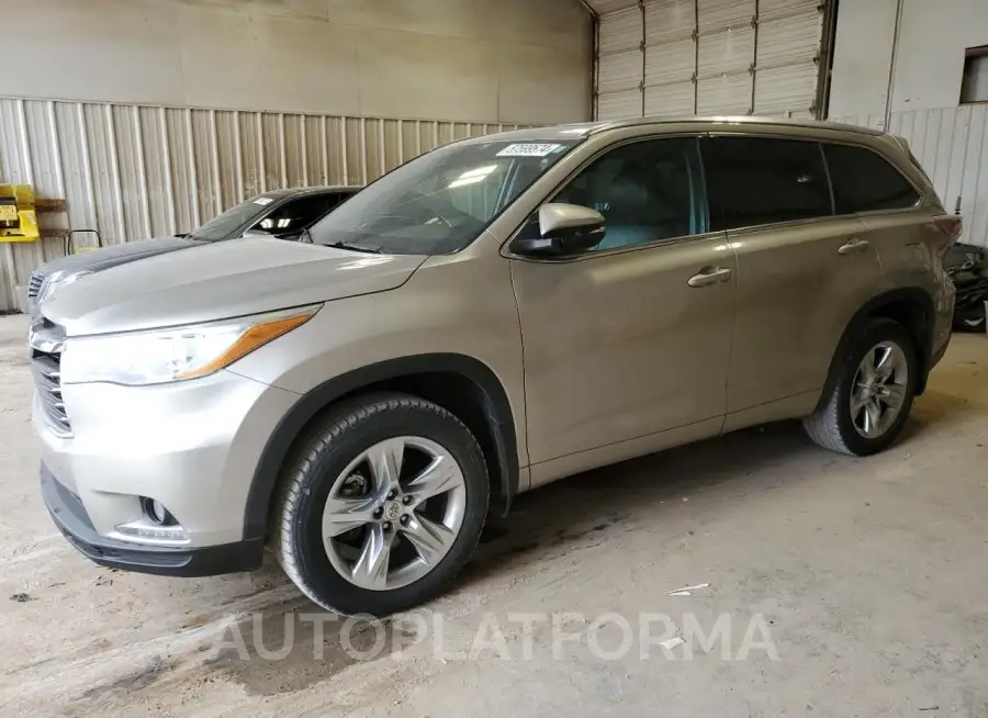 TOYOTA HIGHLANDER 2015 vin 5TDYKRFH9FS061612 from auto auction Copart