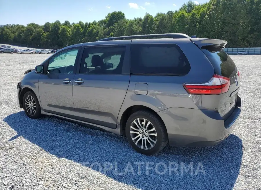 TOYOTA SIENNA XLE 2018 vin 5TDYZ3DC2JS917616 from auto auction Copart